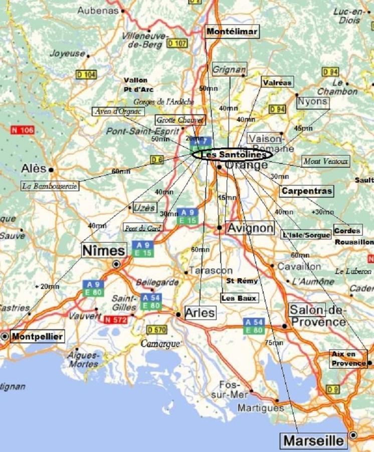 Santolines En Provence Bed & Breakfast Piolenc Luaran gambar